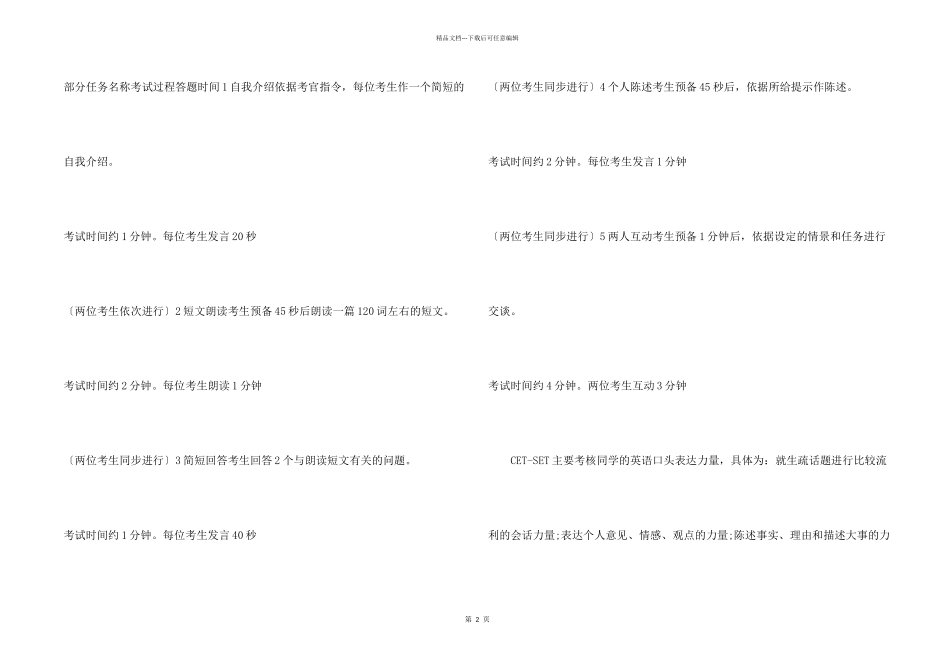 2024年11月广东英语四级口语报名时间_第2页