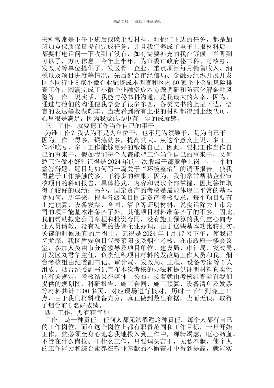 2024年乡镇建环土机关作风建设发言材料_第3页