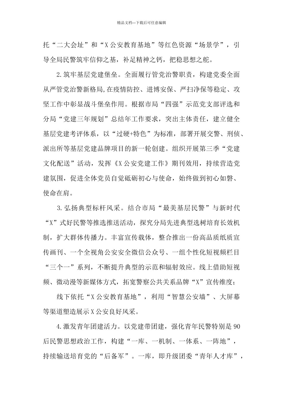 2024年公安分局政治工作要点_第2页