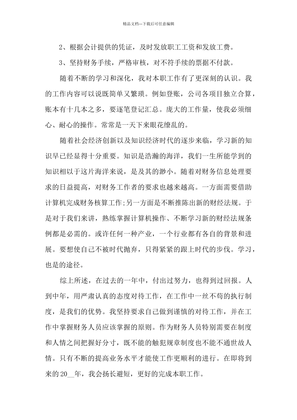 2024年出纳年终工作总结5篇_第2页