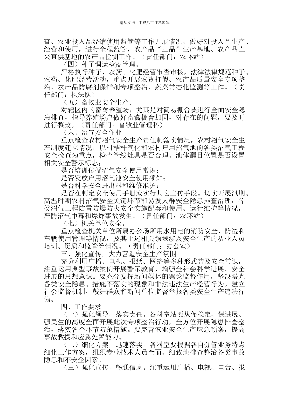 2024年安全生产专项整治行动方案_第2页