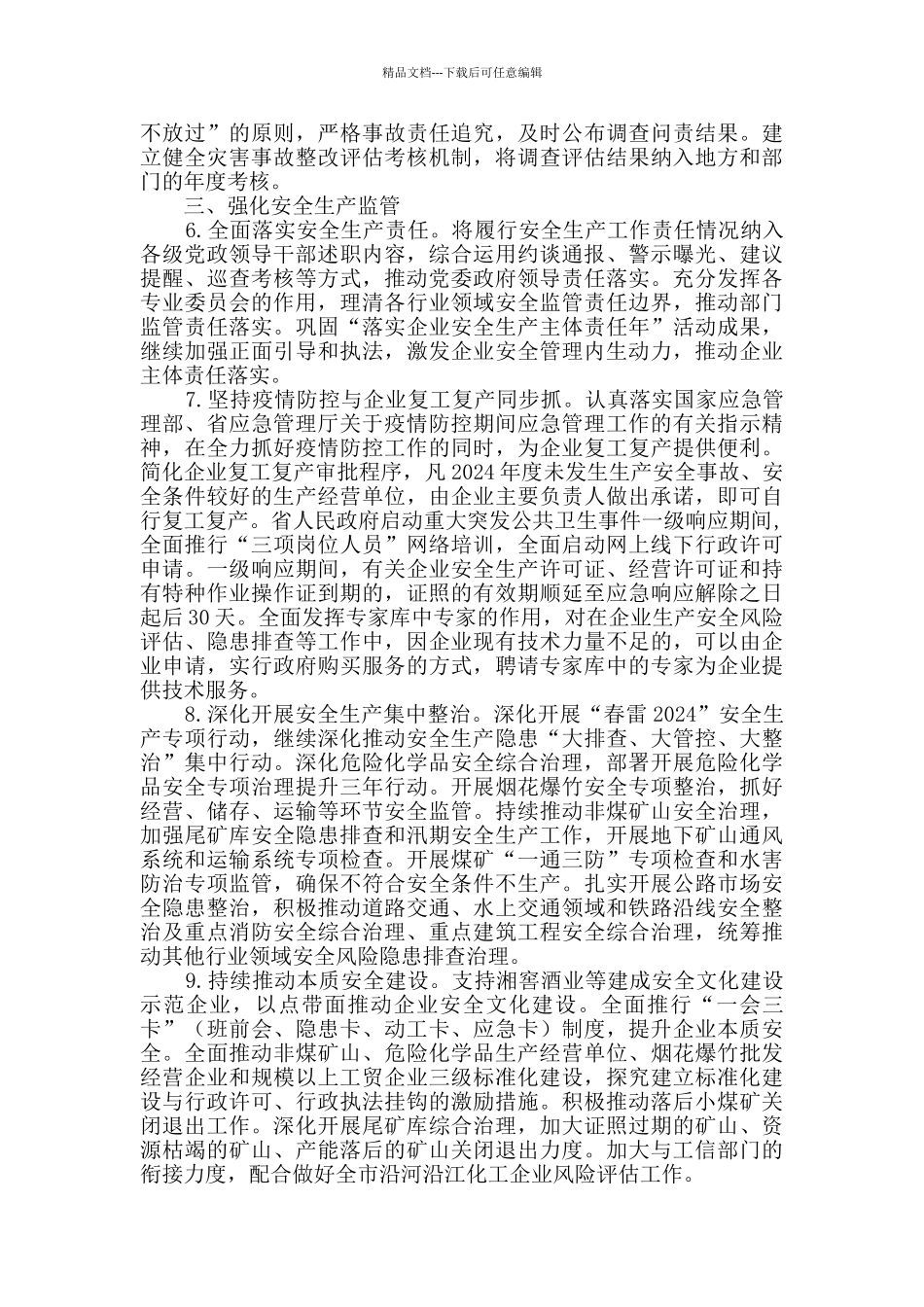 2024年安监局应急管理工作要点_第2页