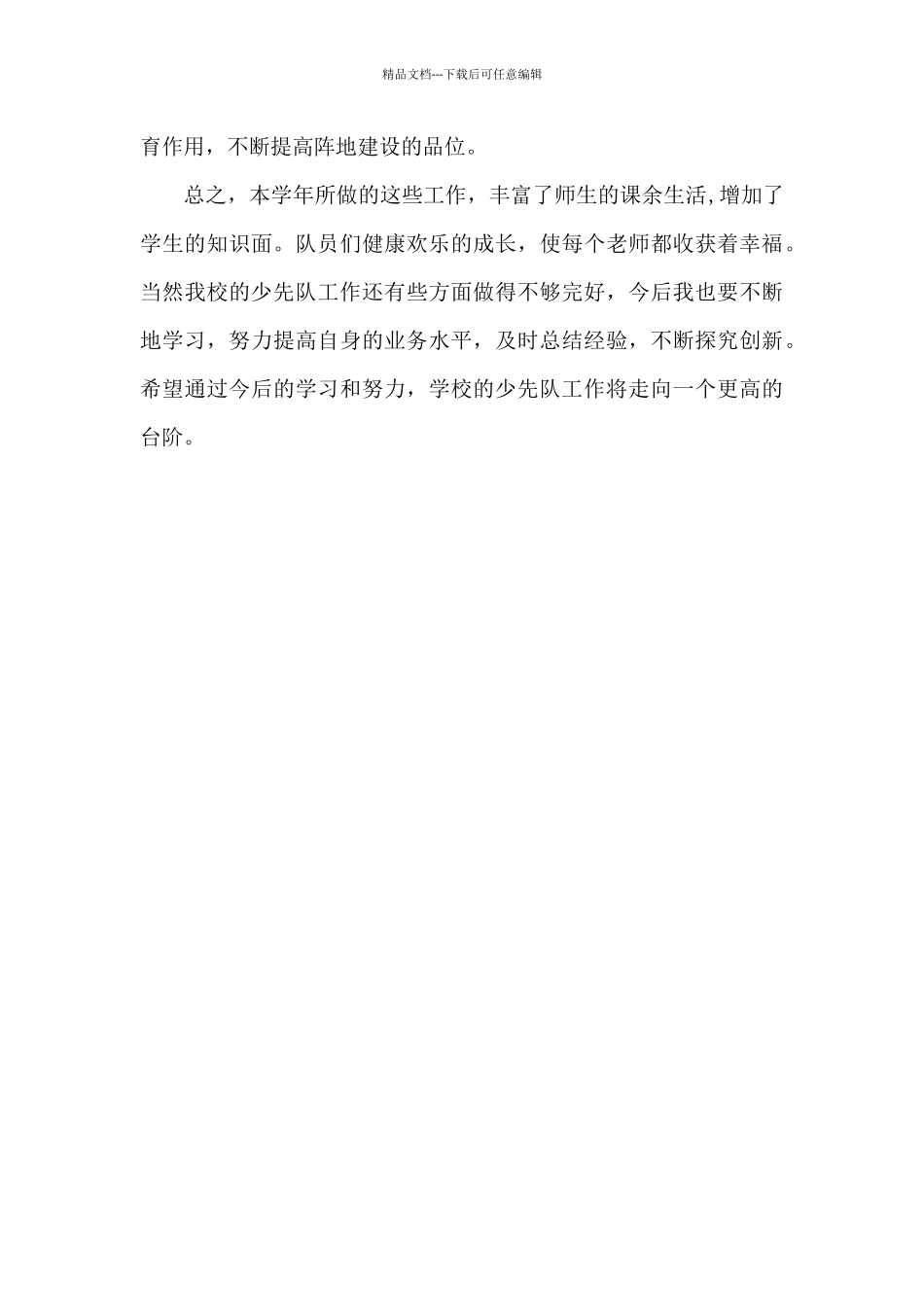 2024年少先队年度工作总结_第3页