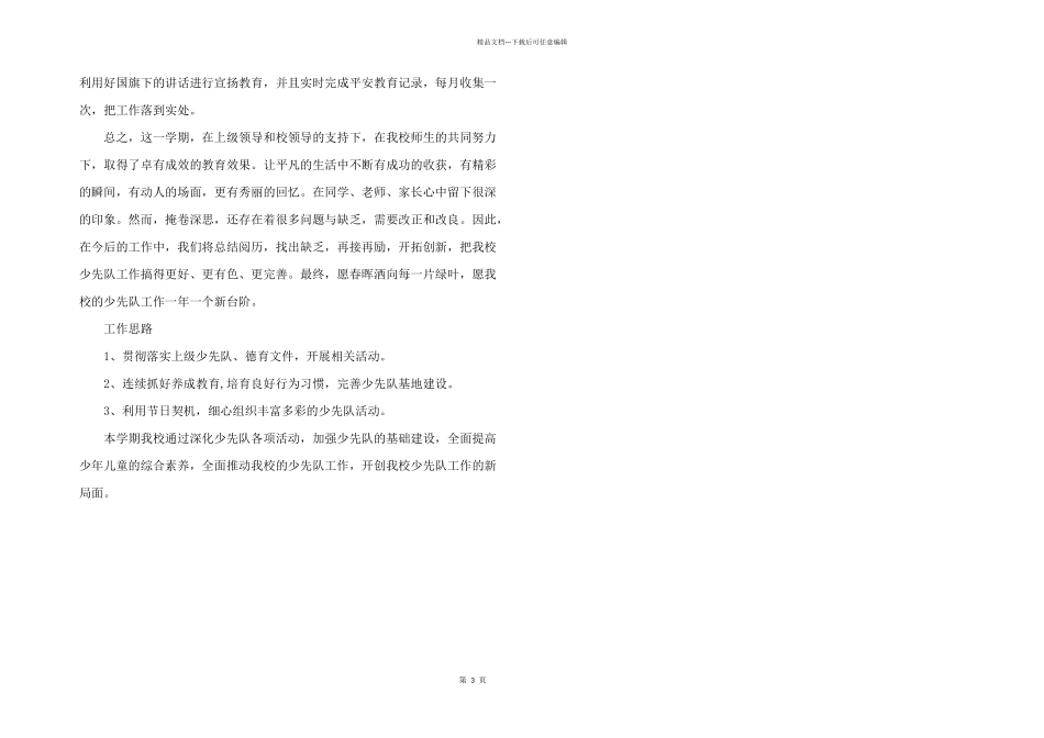2024年少工委少先队工作总结_第3页