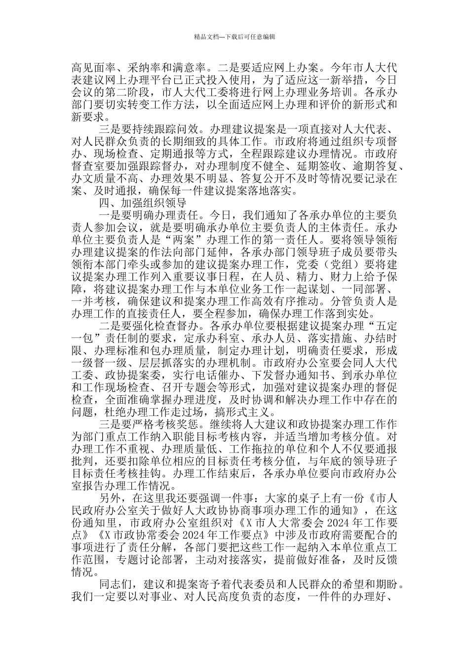 2024年市政府“两案”交办会议讲话稿_第3页