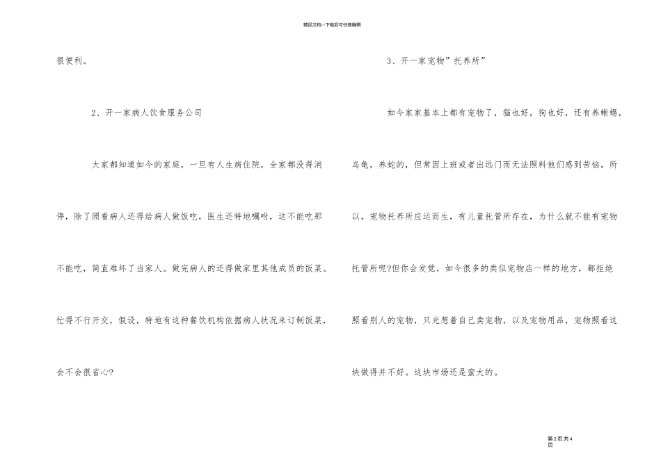 2024年必火的线下创业项目_第2页