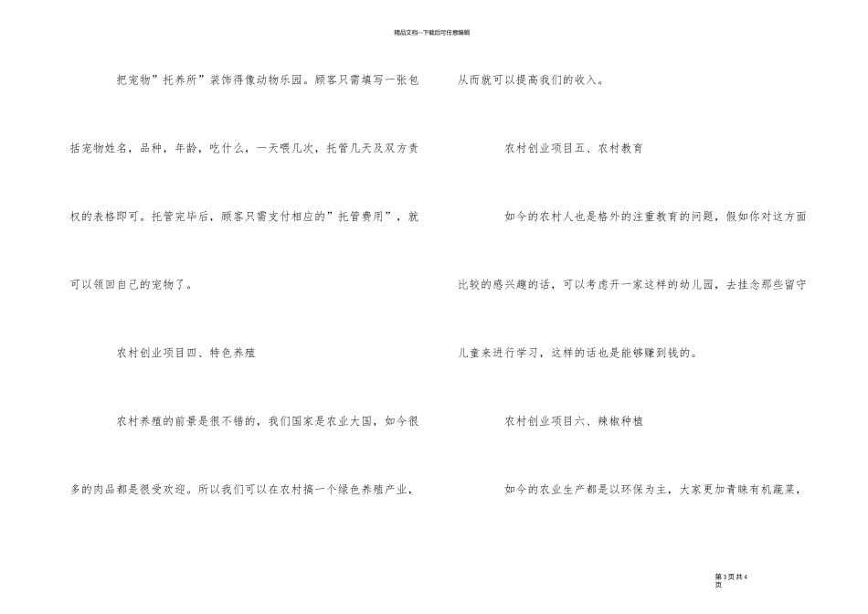 2024年必火的线下创业项目_第3页