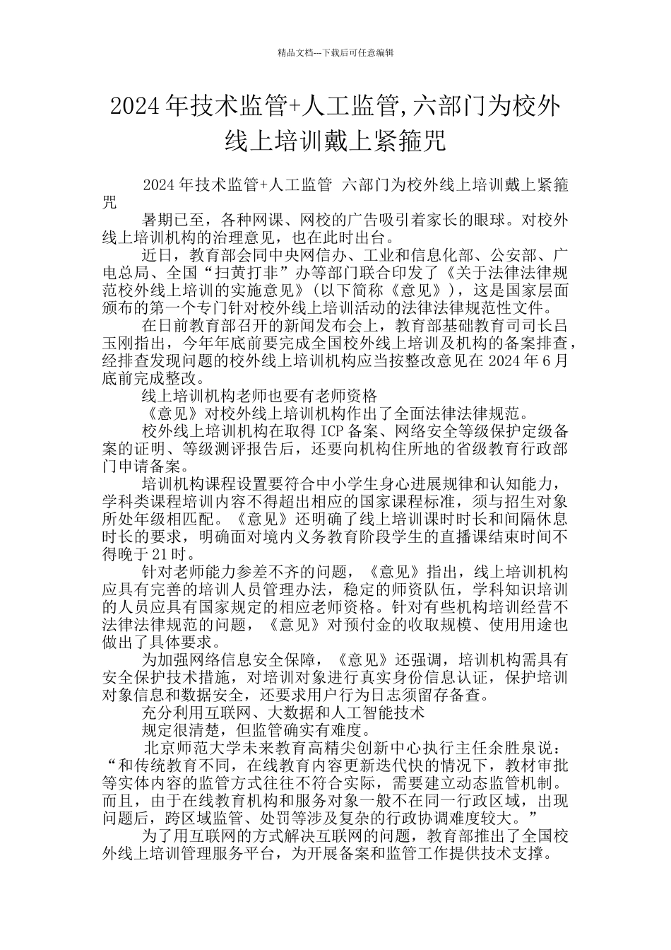 2024年技术监管+人工监管_第1页