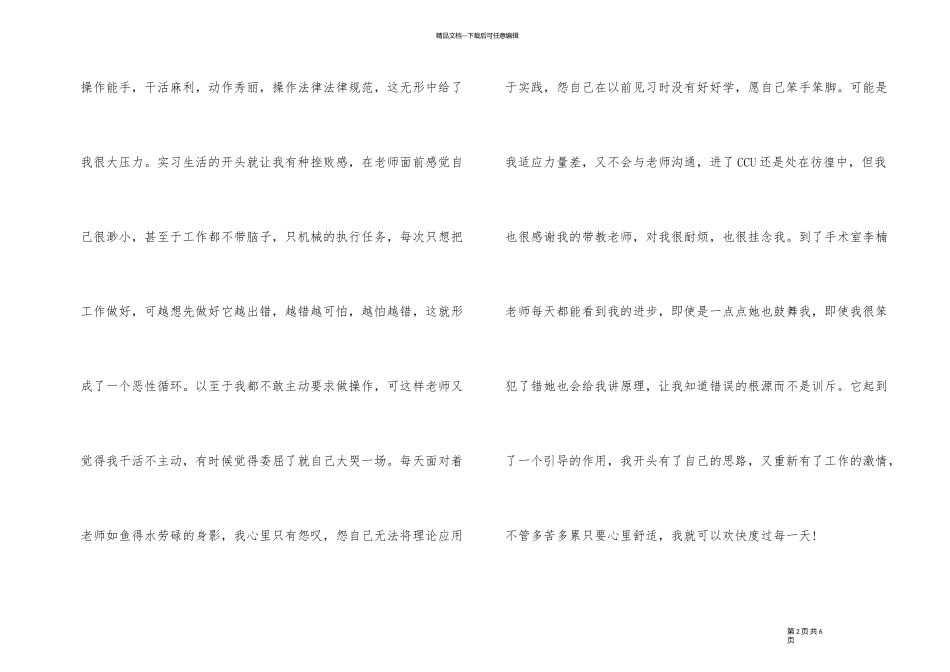 2024年护士实习生个人总结_第2页