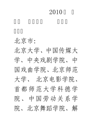 全国招收文管专业的院校列表