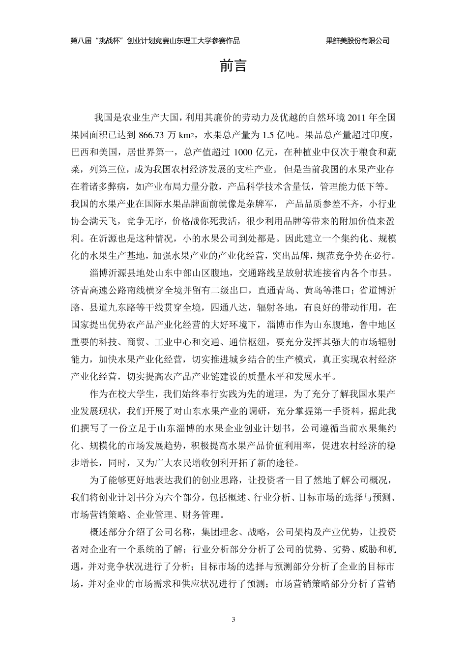 全国挑战杯创业大赛作品_第3页