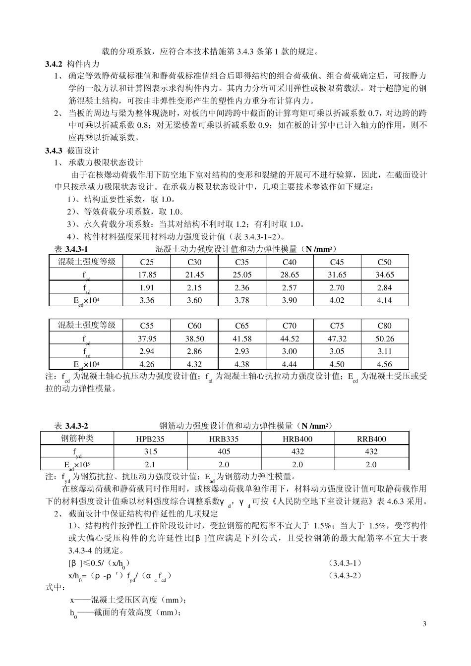 全国民用建筑工程设计技术措施(防空地下室)_第3页