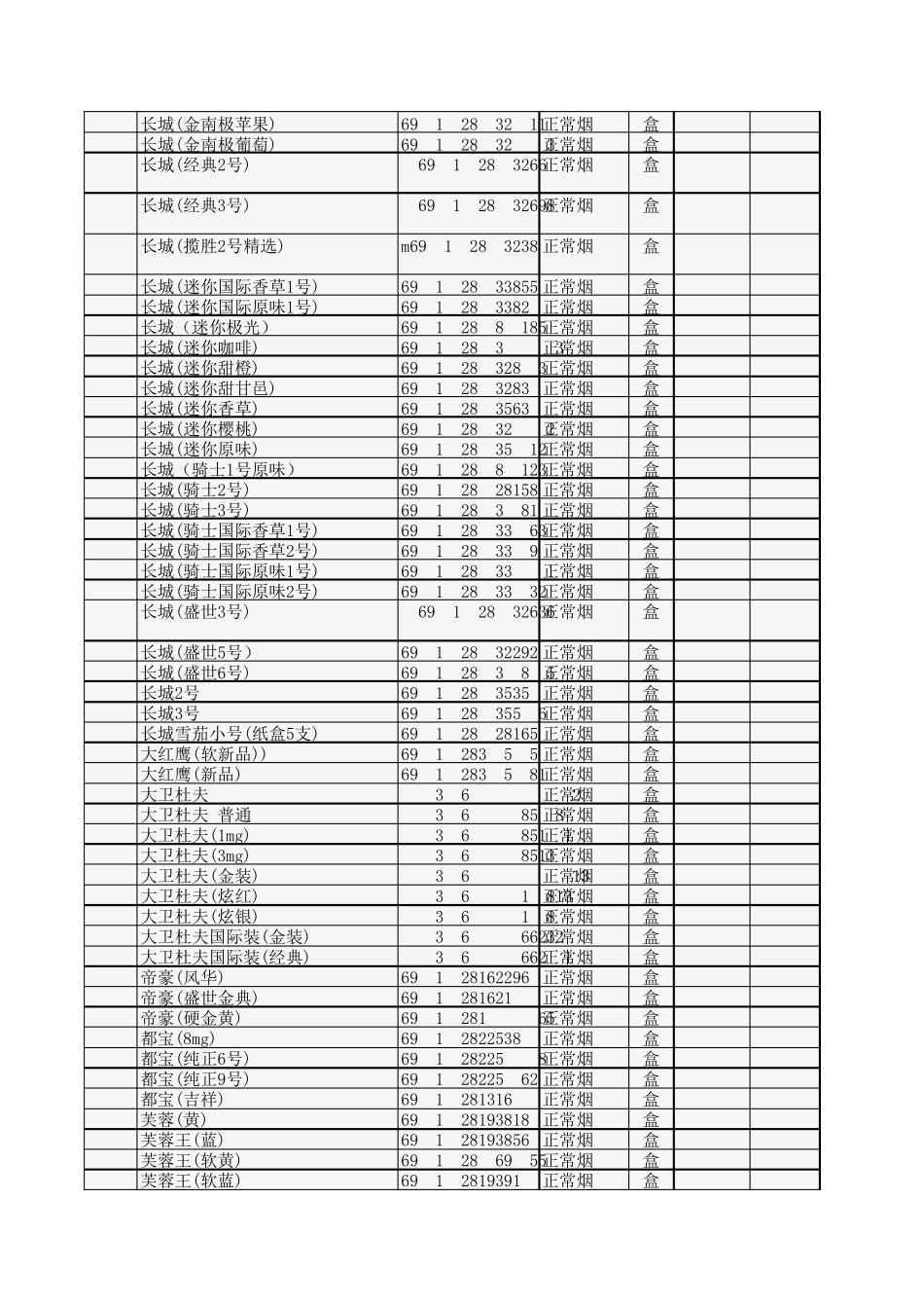 全国烟草条码_第2页
