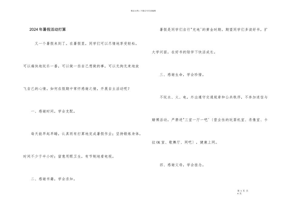 2024年暑假活动计划_第1页