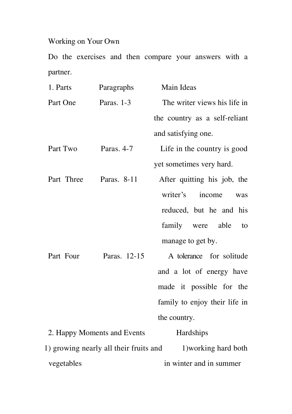 全新版大学英语(第二版)综合教程3答案Unit1Unit8_第3页