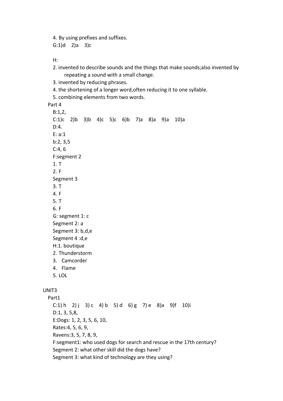 全新版大学英语视听说教程3答案_第3页