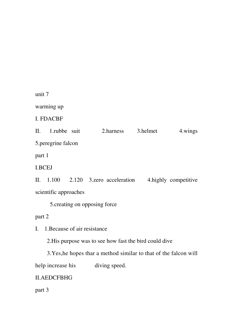 全新版大学英语视听阅读2答案(Unit6Unit10)_第2页
