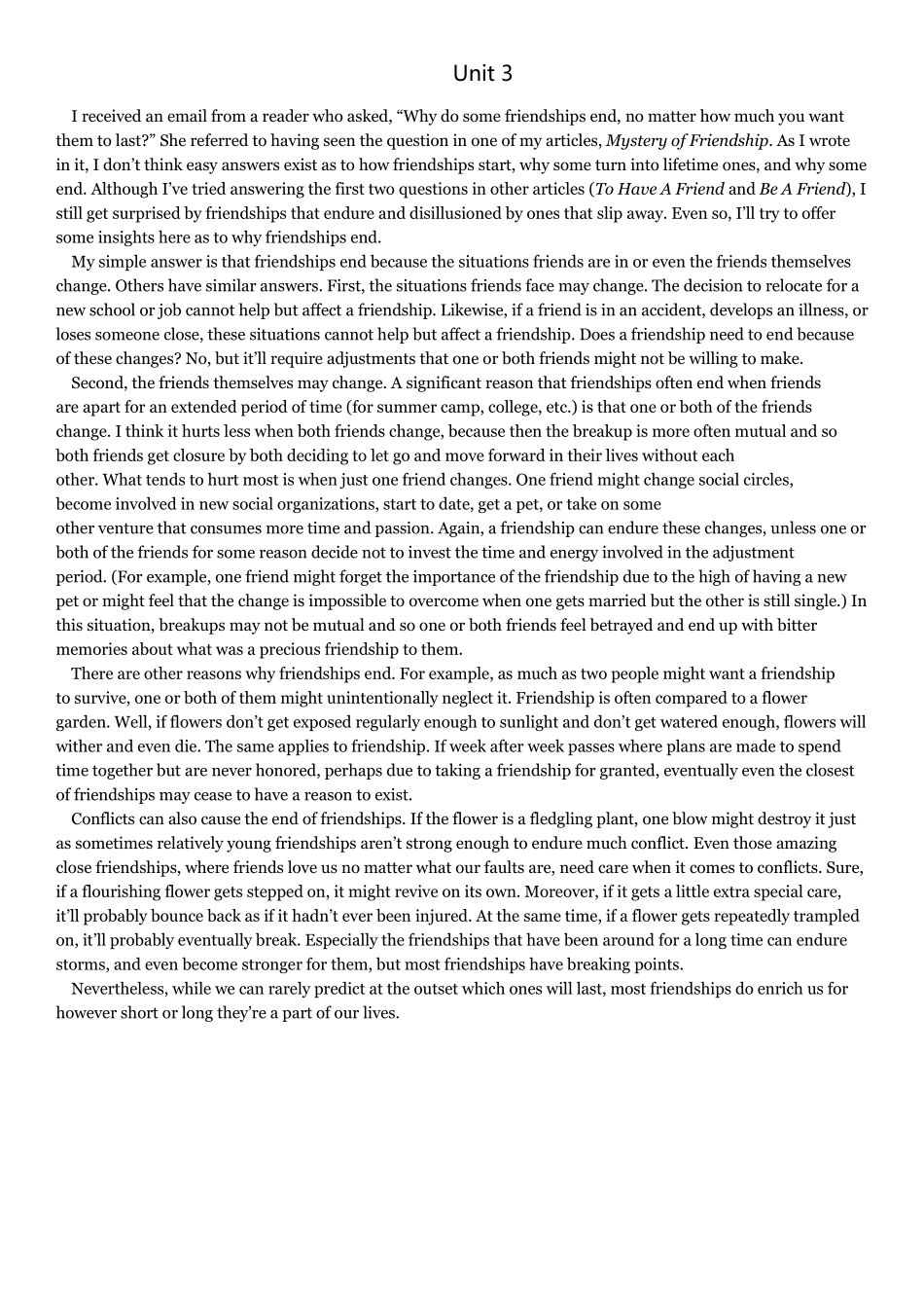 全新版大学进阶英语综合教程课文+翻译_第2页