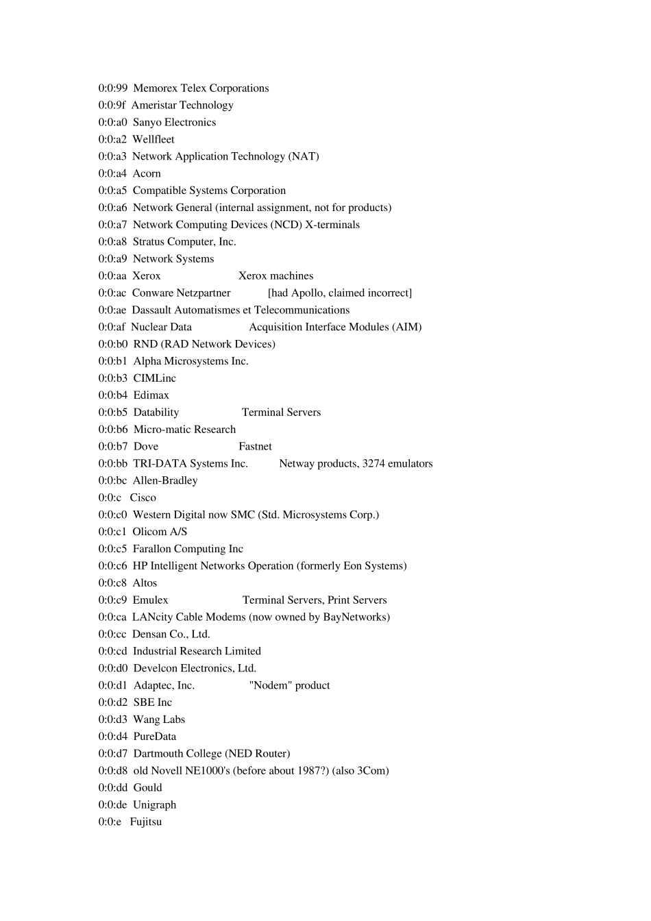 全球MAC地址分配_第3页