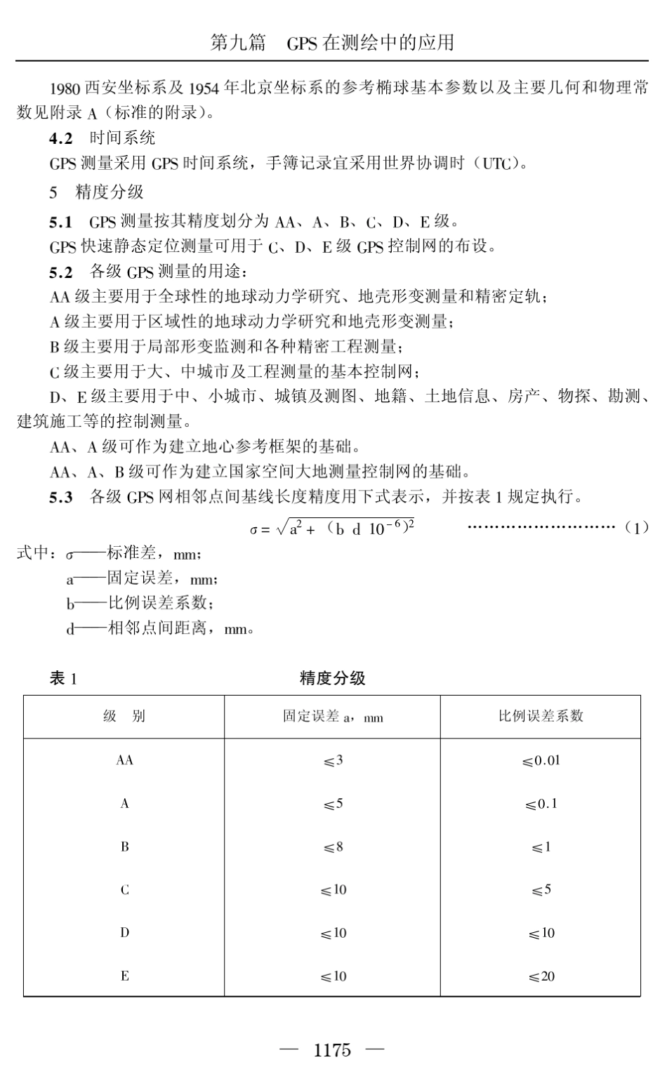 全球定位系统(GPS)测量规范_第3页