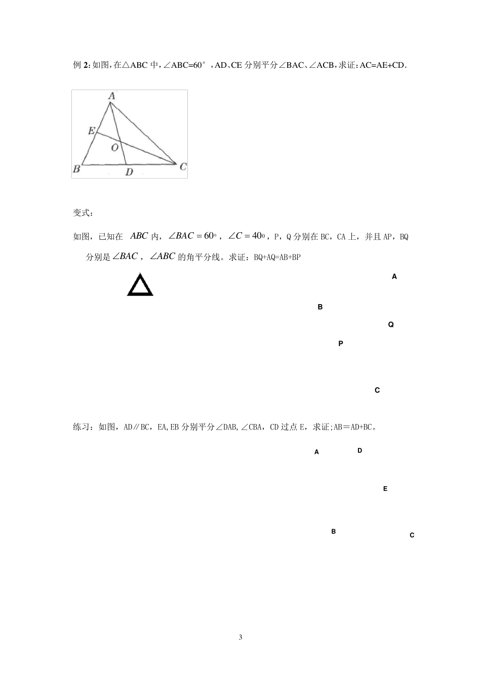 全等三角形专题分类复习讲义_第3页
