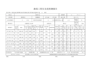 全自动压实度检测报告最新
