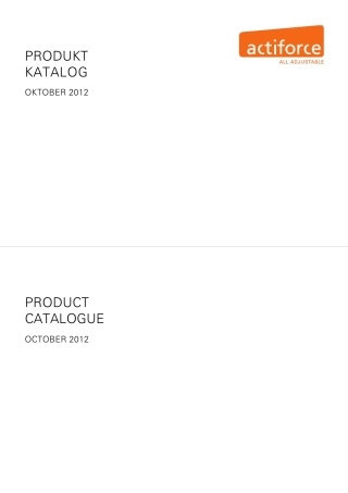 全进口电动升降桌Actiforce2012EN