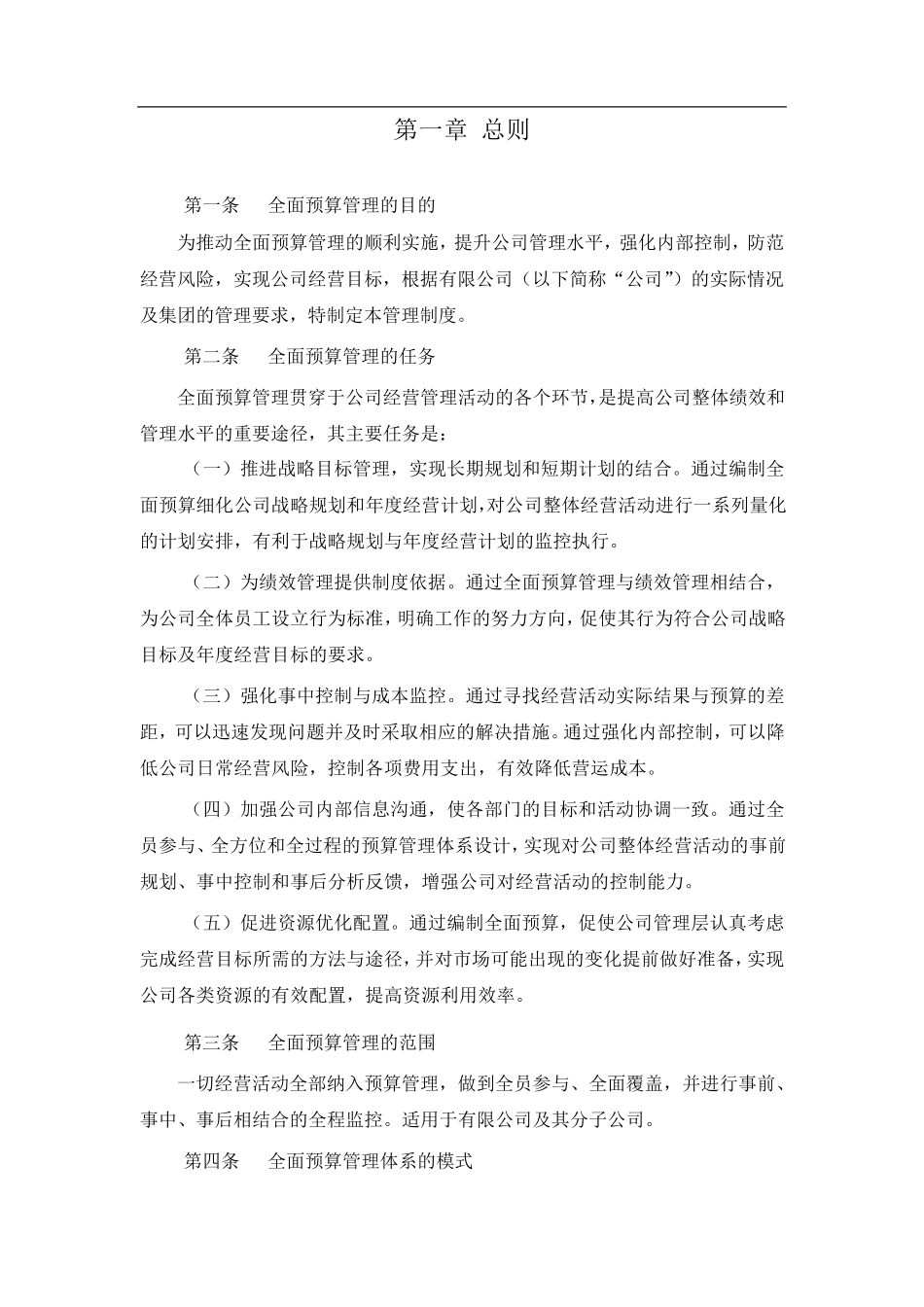全面预算管理制度_第3页