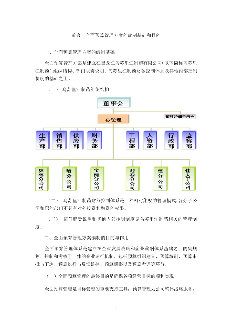 全面预算管理实施方案_第3页