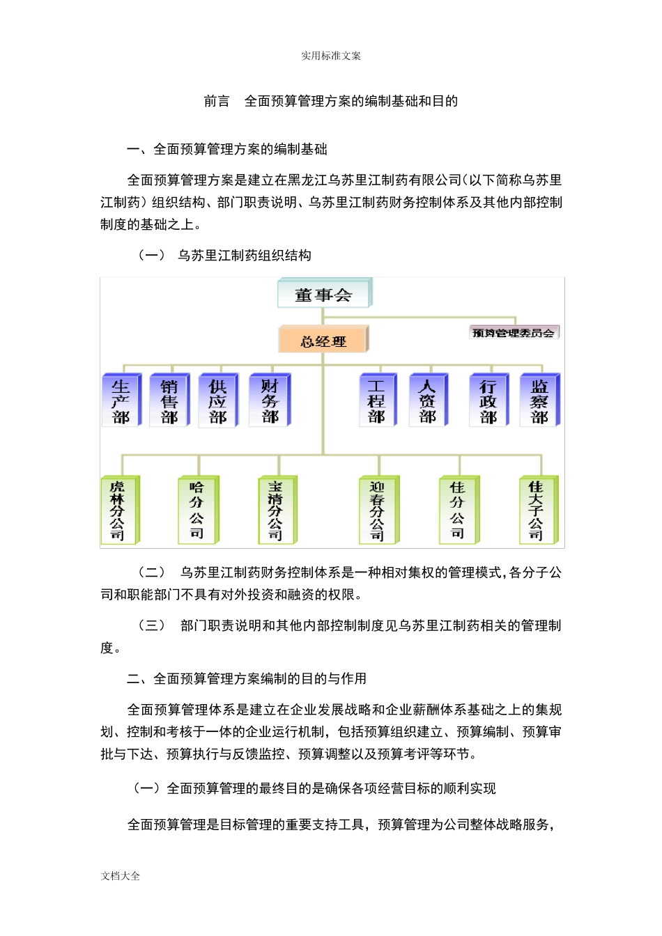 全面预算管理系统实施方案设计_第3页