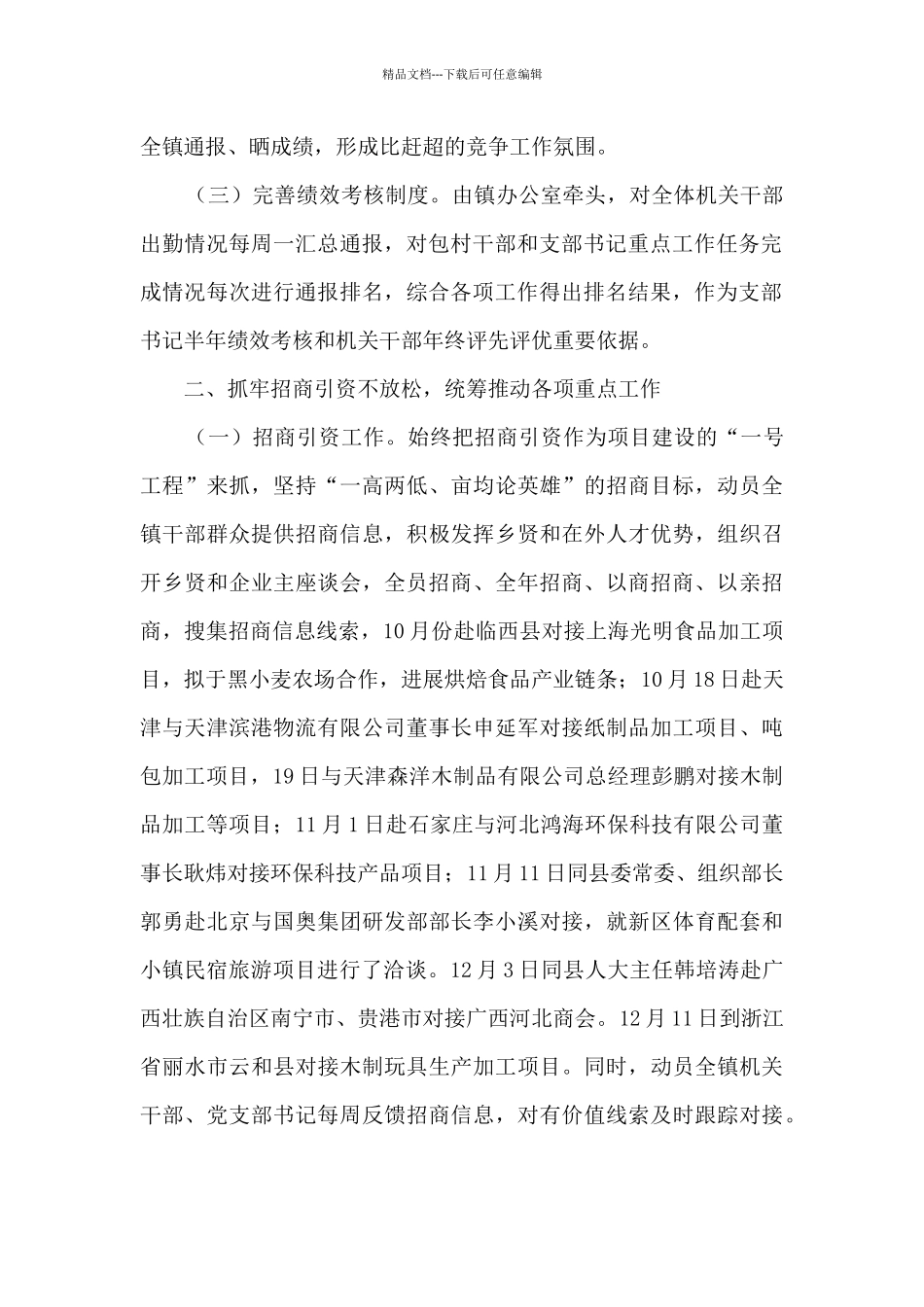2024年某镇工作总结_第2页