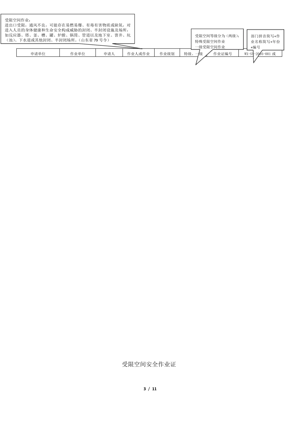 八大特殊作业票填写规范_第3页