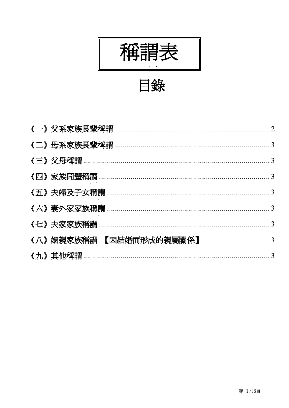 八姻亲家族称谓_第1页