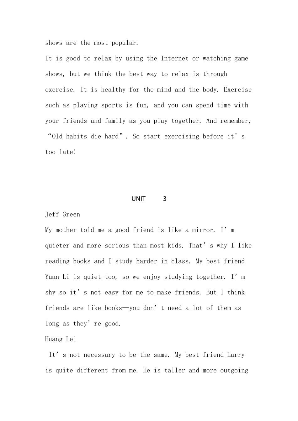 八年级上册英语2b_第3页