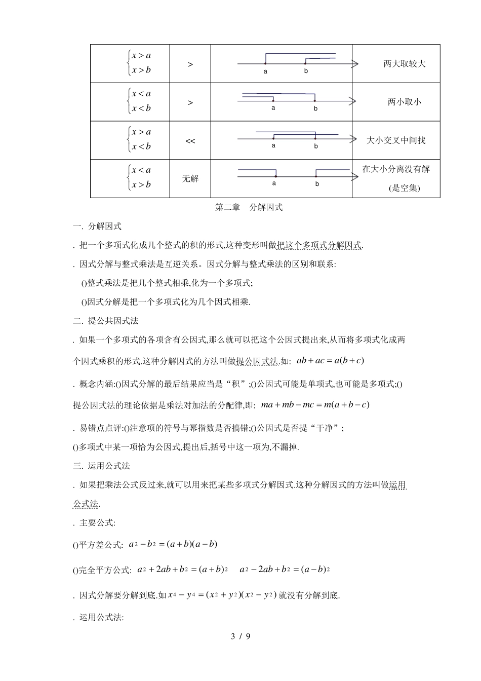 八年级下册数学各章节知识点总结_第3页