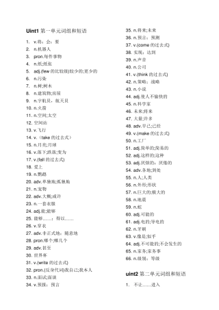 八年级下册英语单词表汉译英