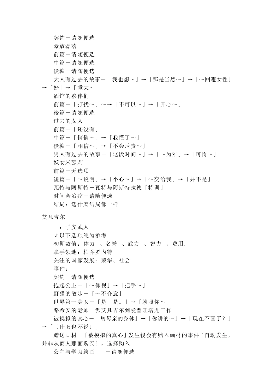 公主奇缘攻略_第3页