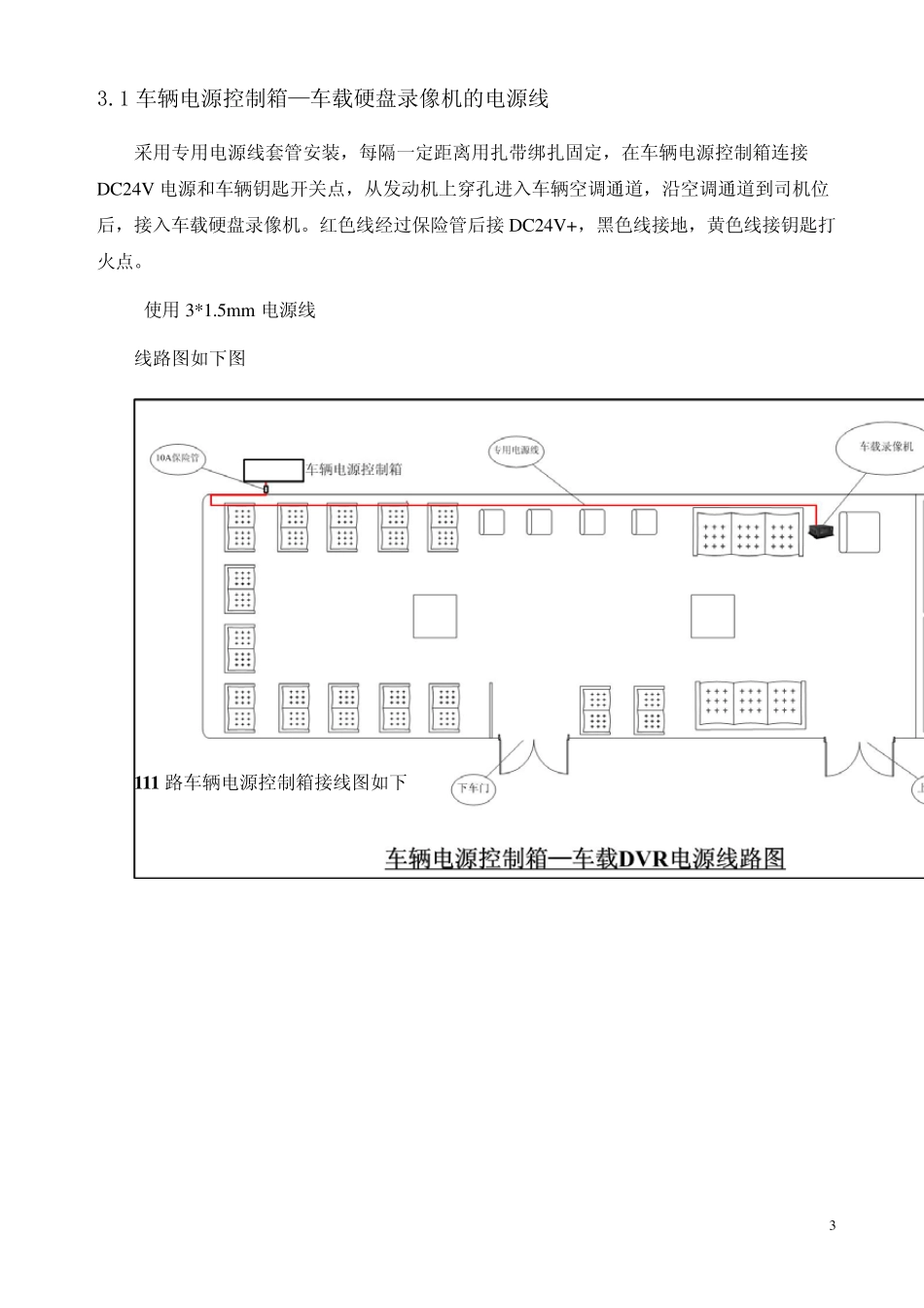 公交车巴士如何安装车载监控系统_第3页