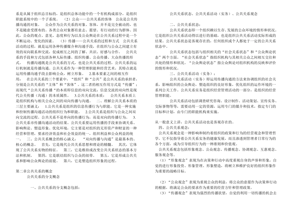 公共关系学笔记_第2页