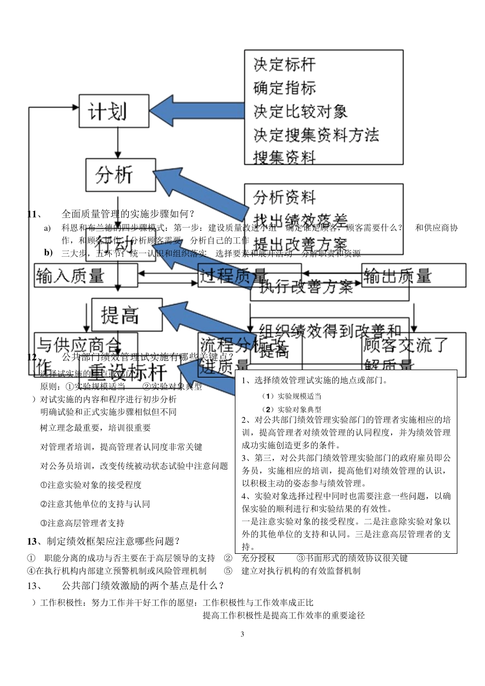 公共绩效管理期末复习题答案_第3页