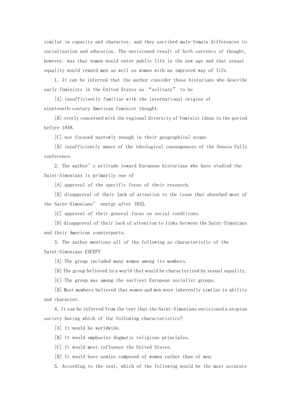 公共英语三级阅读题和答案_第2页