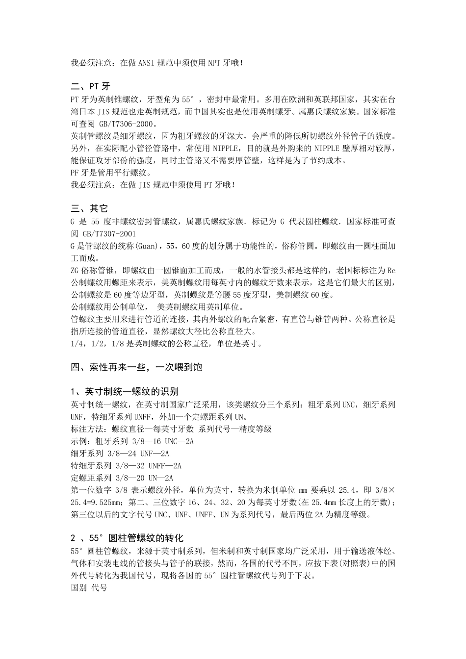公制英制美制螺纹标准叫法_第2页