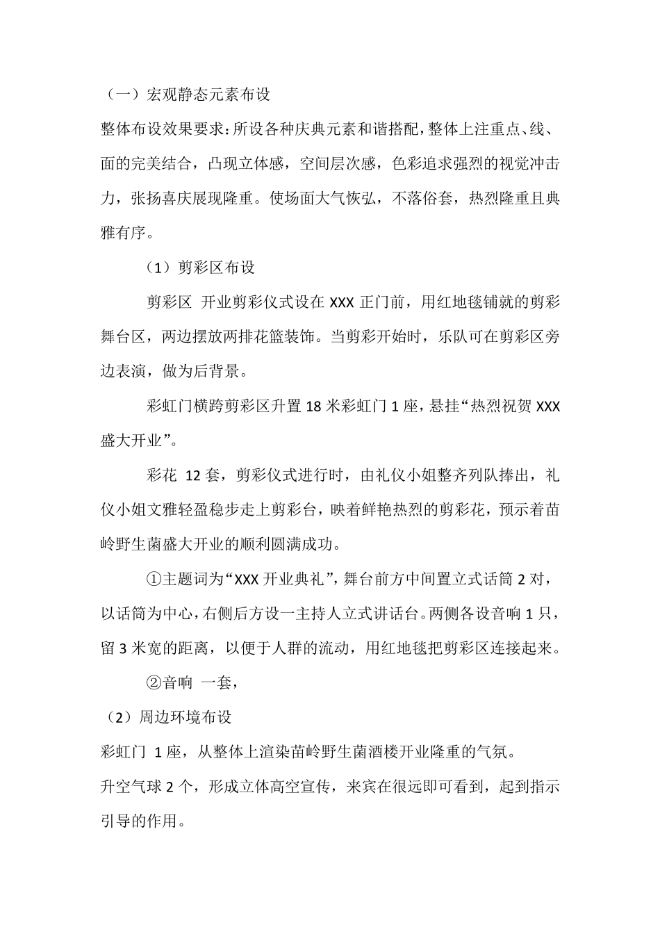 公司企业开业庆典方案_第2页