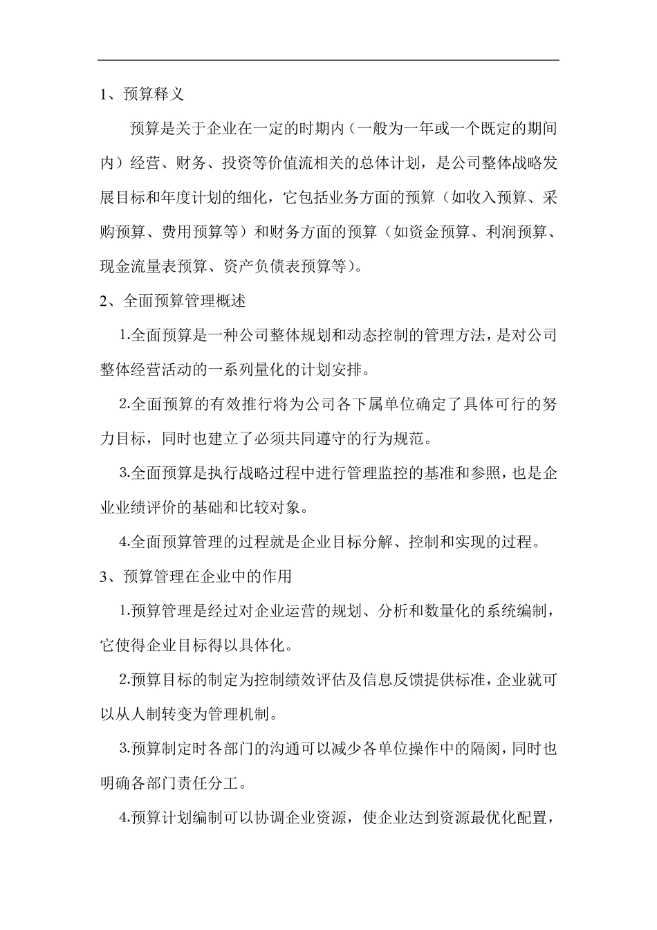 公司全面预算管理体系_第3页