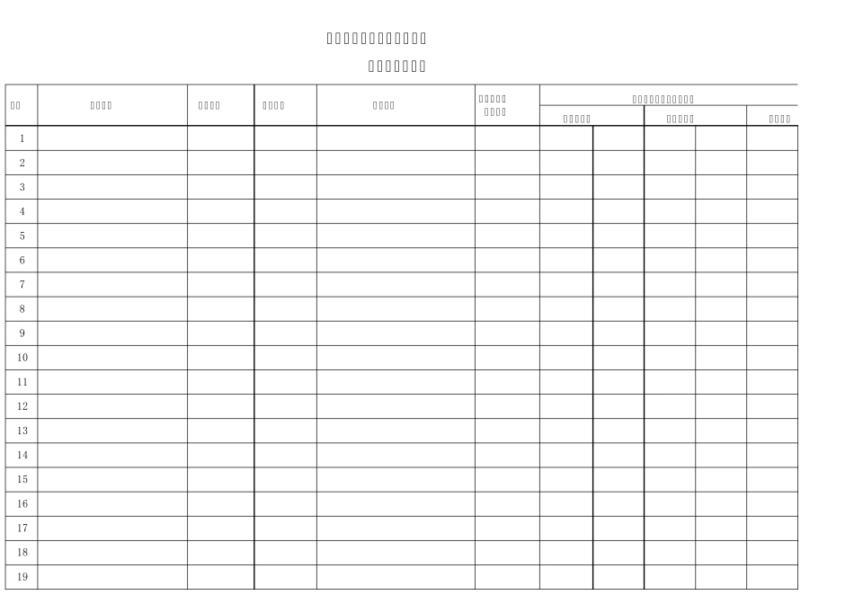 公司合同管理登记表_第1页