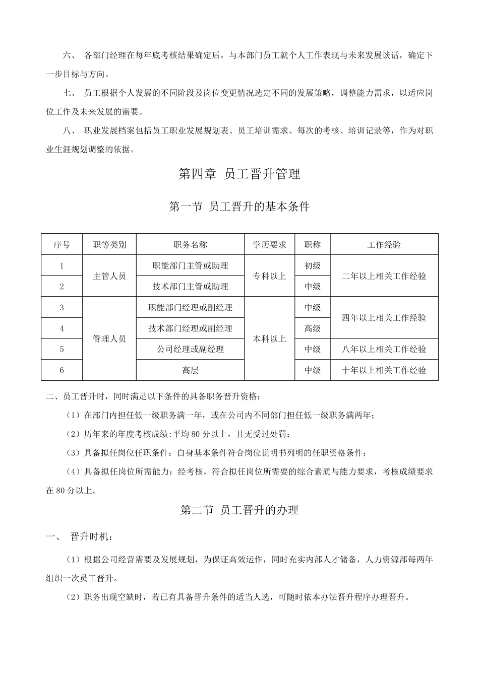公司员工晋升管理制度_第3页