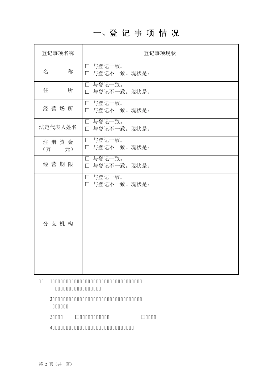 公司工商年检报告书_第3页