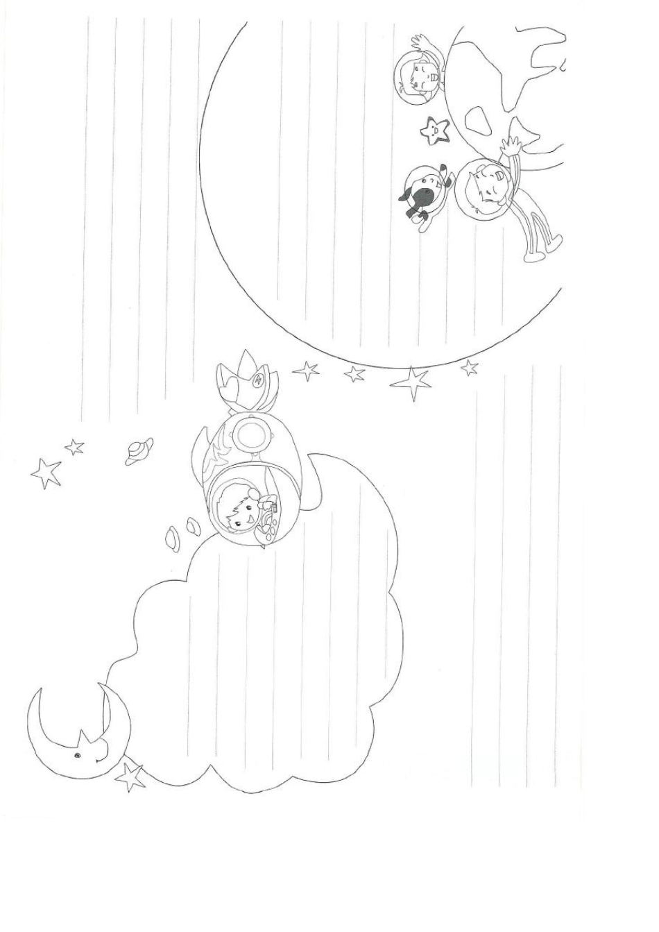 小学生手抄报黑白版大全可打印_第2页