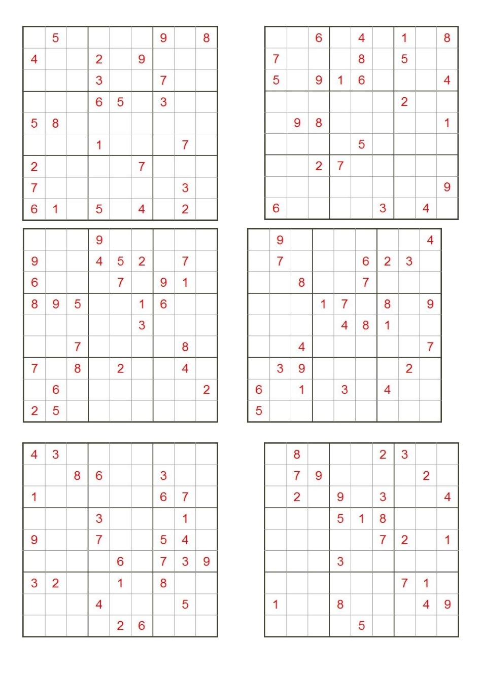 小学生数独9宫格难度_第3页