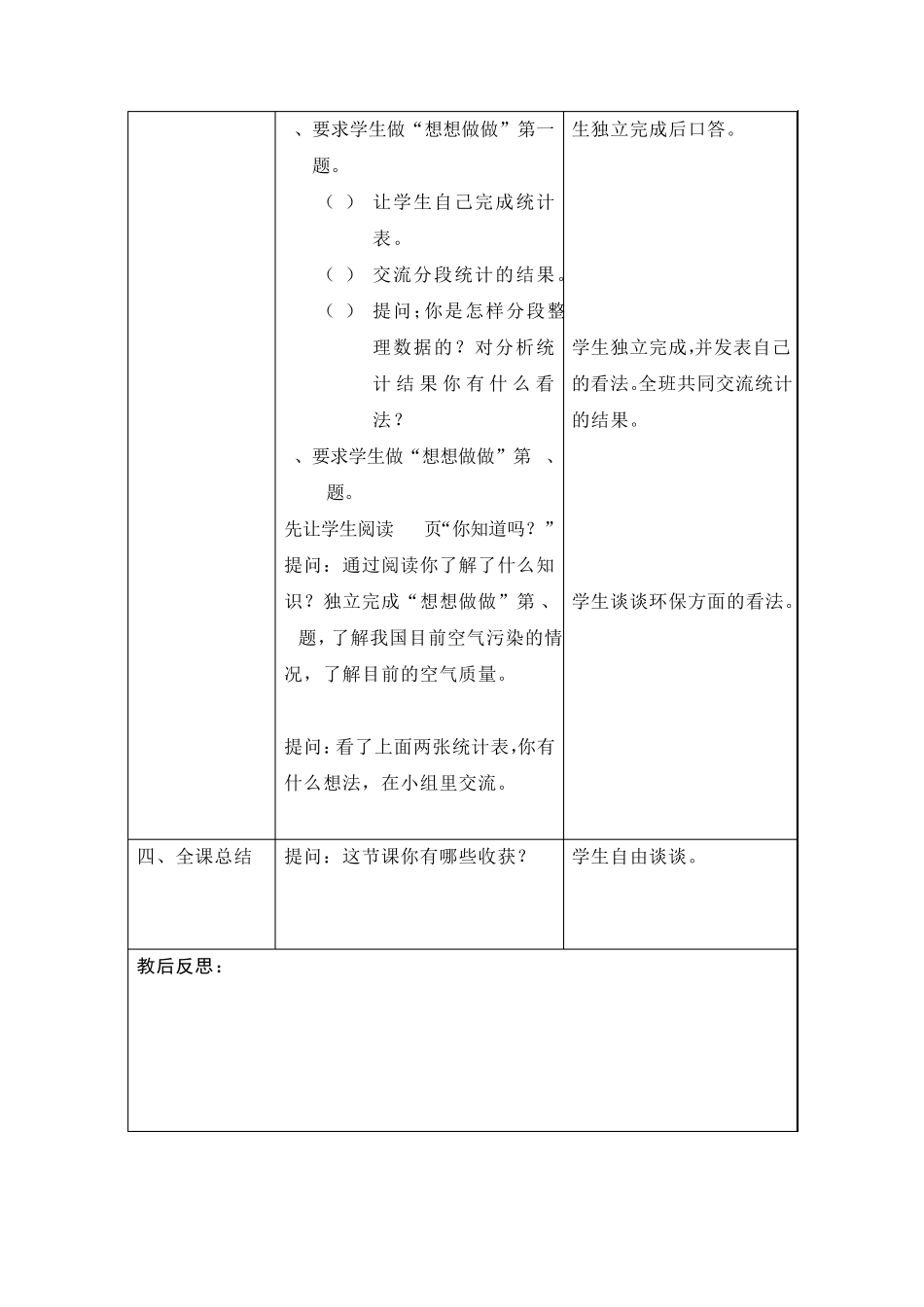 小学综合数据分段整理和统计_第3页